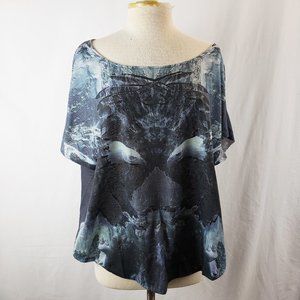 ROCK & REPUBLIC Embellished Graphic T-Shirt